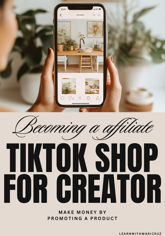 How TikTok shop creator making money a commission sale